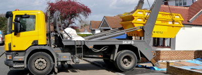 LB Waste Skip Hire Skip Delivery Step 2 Wrexham